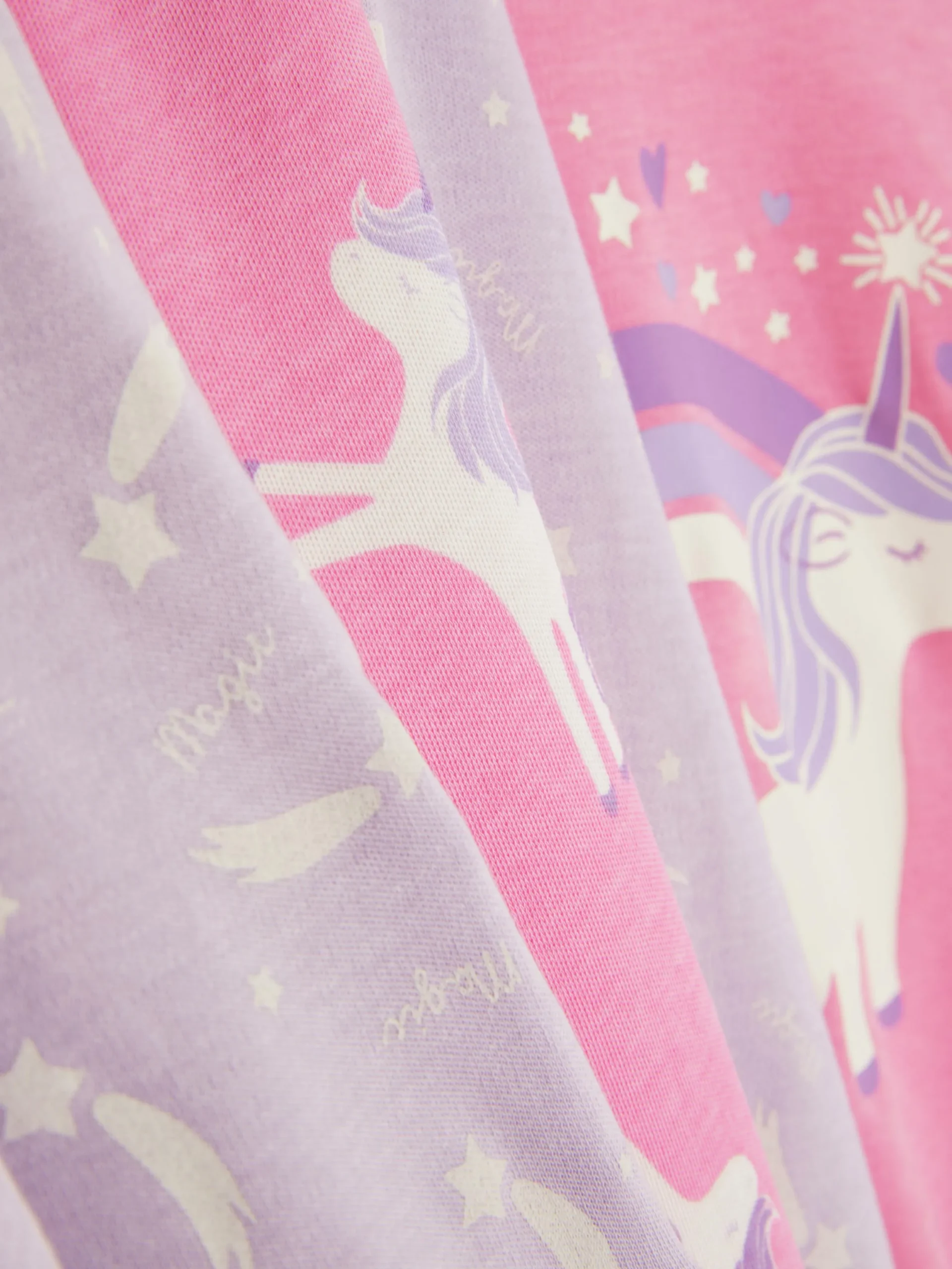 Primark Pijamas Y Ropa Para Dormir|Pack De 2 Pijamas Largos De Diseño Variado