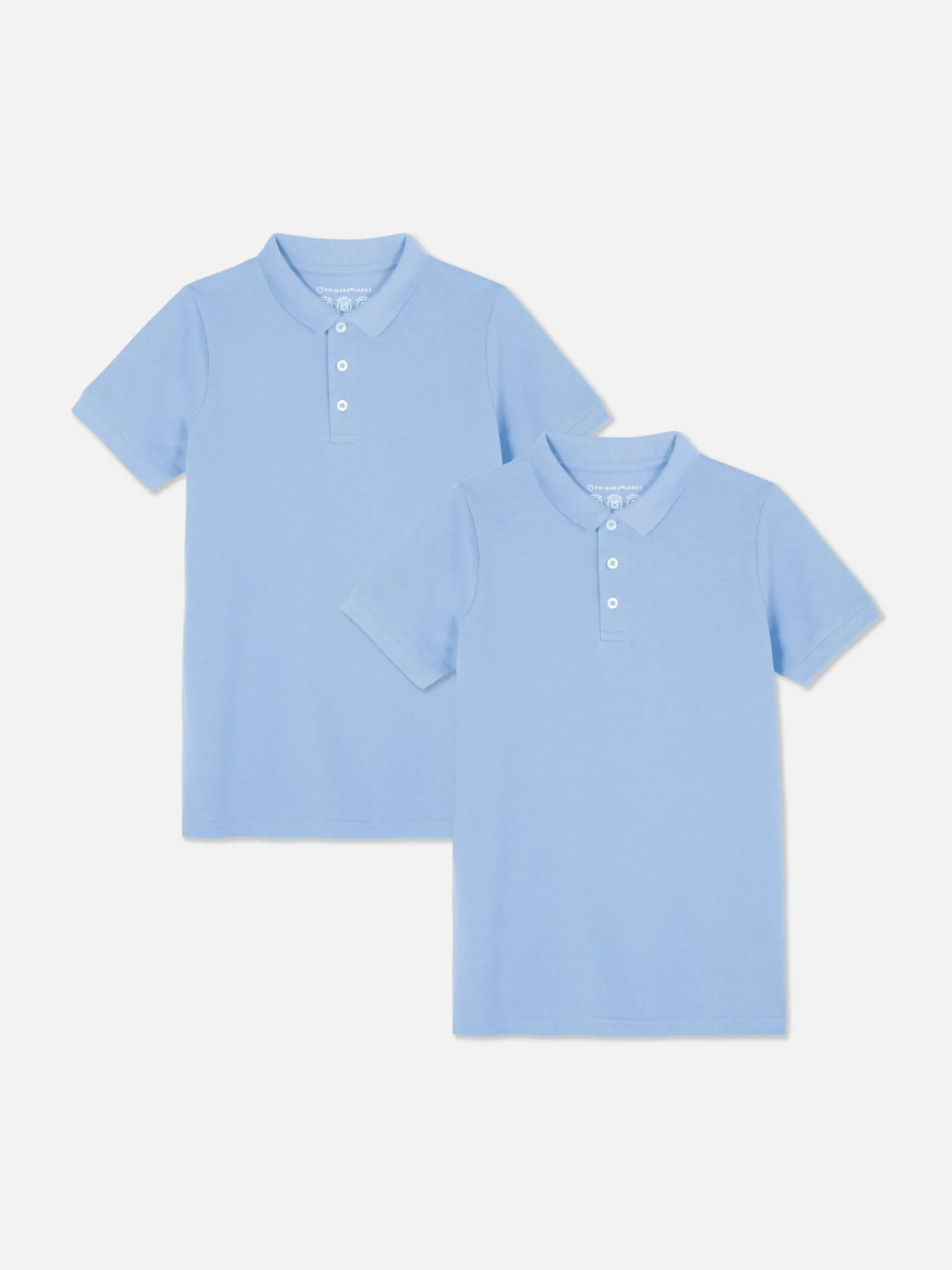 Niños Primark Tops Y Camisetas|Pack De 2 Polos Escolares Para Niño Mayor