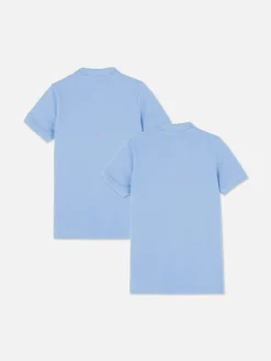 Niños Primark Tops Y Camisetas|Pack De 2 Polos Escolares Para Niño Mayor