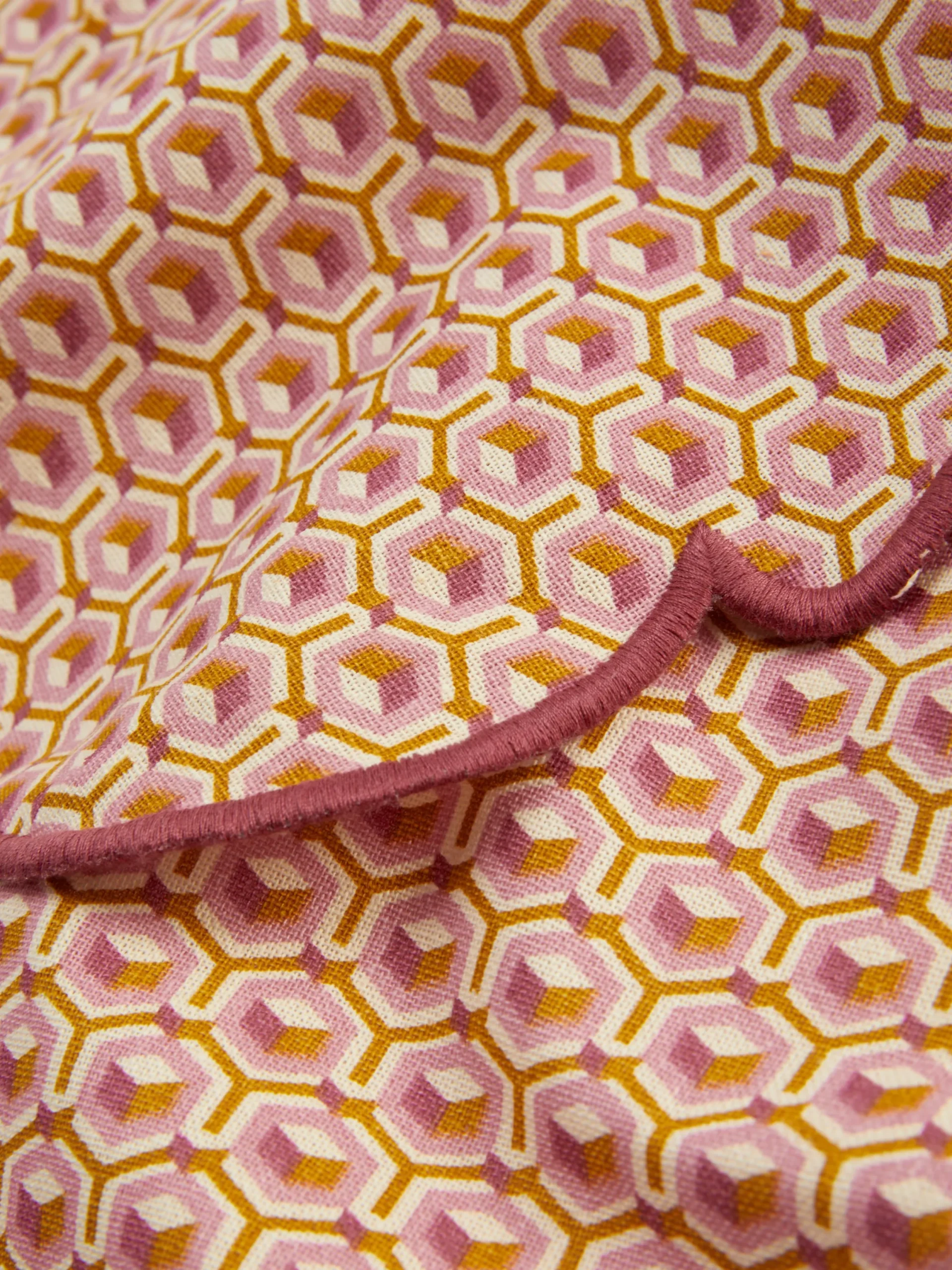 Primark Menaje|Pack De 2 Servilletas Geométricas Y Festoneadas