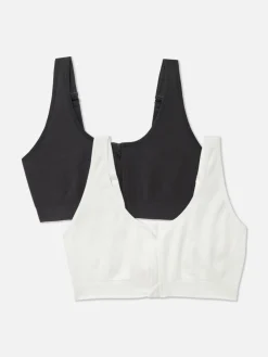Mujer Primark Sujetadores|Pack De 2 Sujetadores Postquirúrgicos Con Cremallera