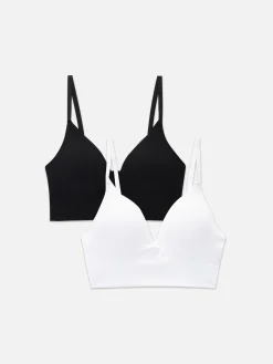 Mujer Primark Sujetadores|Pack De 2 Sujetadores Push-up Sin Costuras