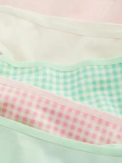 Mujer Primark Bragas|Pack De 5 Tangas De Moda Con Cuadros Vichy