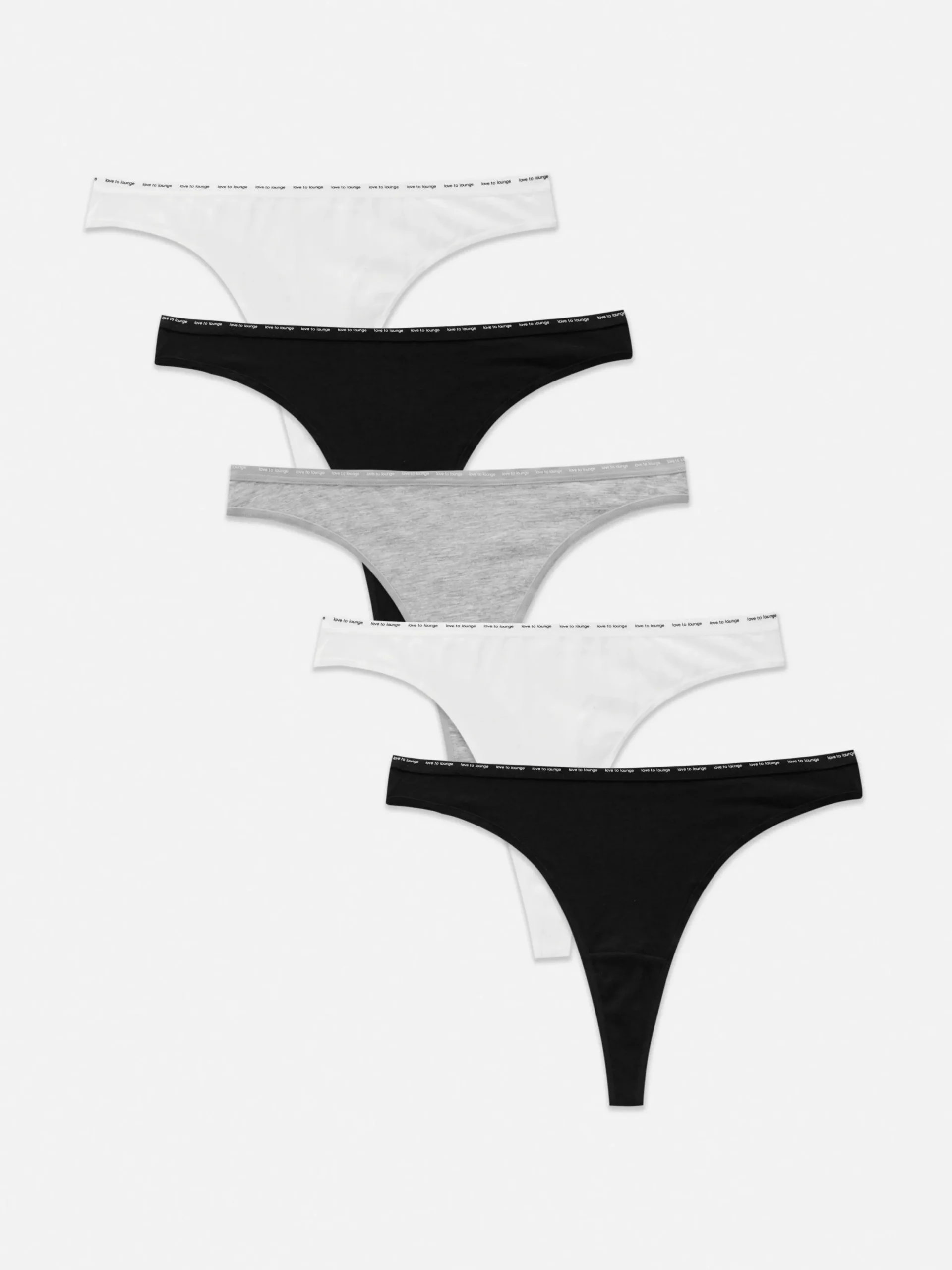 Mujer Primark Bragas|Pack De 5 Tangas Elásticos