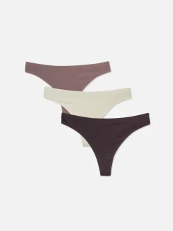 Mujer Primark Bragas|Pack De 3 Tangas Invisibles