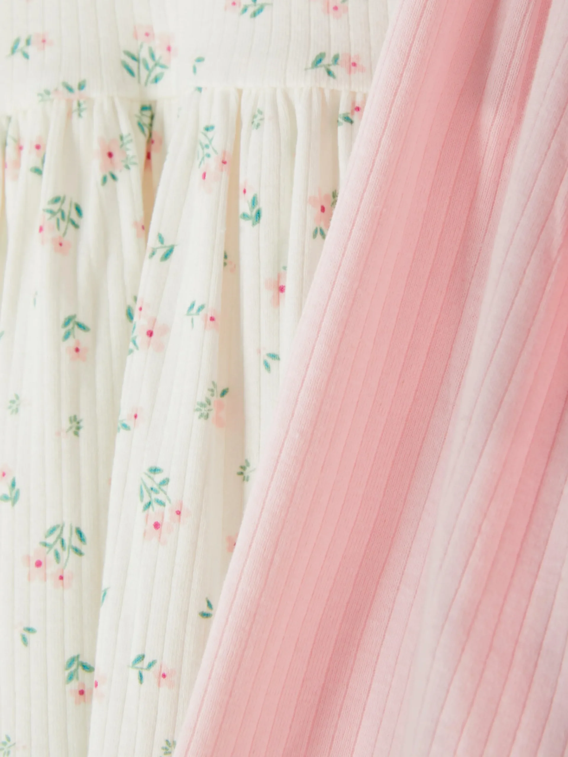 Primark Vestidos Y Faldas|Pack De 2 Vestidos Acanalados De Manga Larga