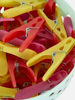 Primark Cesta De La Colada|Pack De Cesta Con 50 pinzas