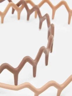 Mujer Primark Accesorios Para El Pelo|Pack De Dos Diademas En Zigzag