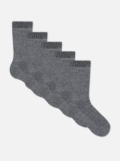 Hombre Primark Calcetines|Pack De 5 pares De Calcetines Altos Acanalados
