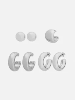 Mujer Primark Bisutería|Pack De Pendientes De Aro Y Earcuffs