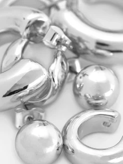 Mujer Primark Bisutería|Pack De Pendientes De Aro Y Earcuffs