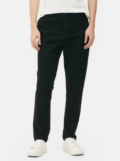 Hombre Primark Pantalón|Pantalón Chino Elástico De Corte Entallado