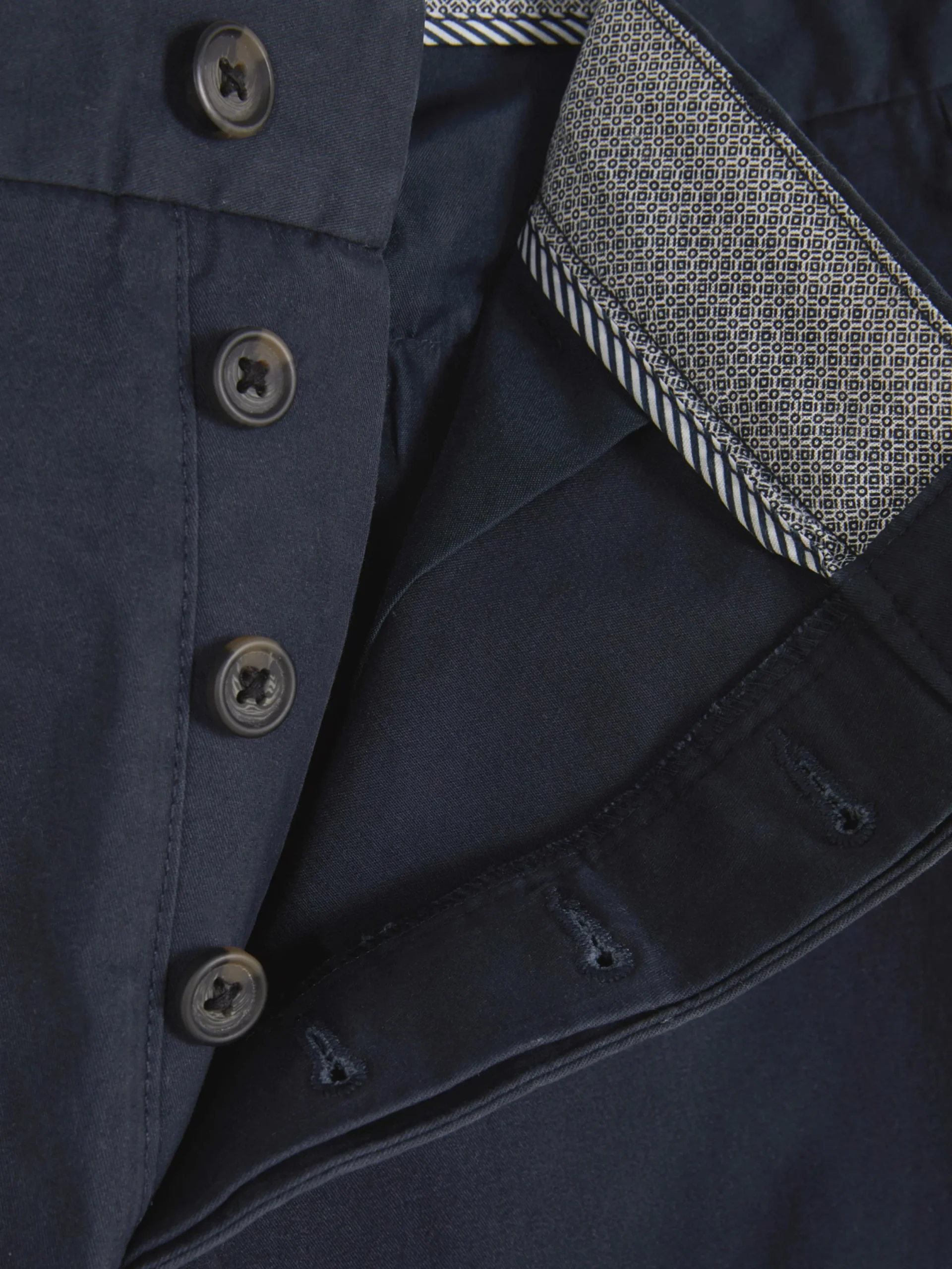 Hombre Primark Pantalón|Pantalón Chino Elástico De Pernera Recta