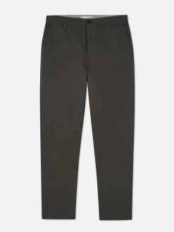 Hombre Primark Pantalón|Pantalón Chino Elástico De Pernera Recta