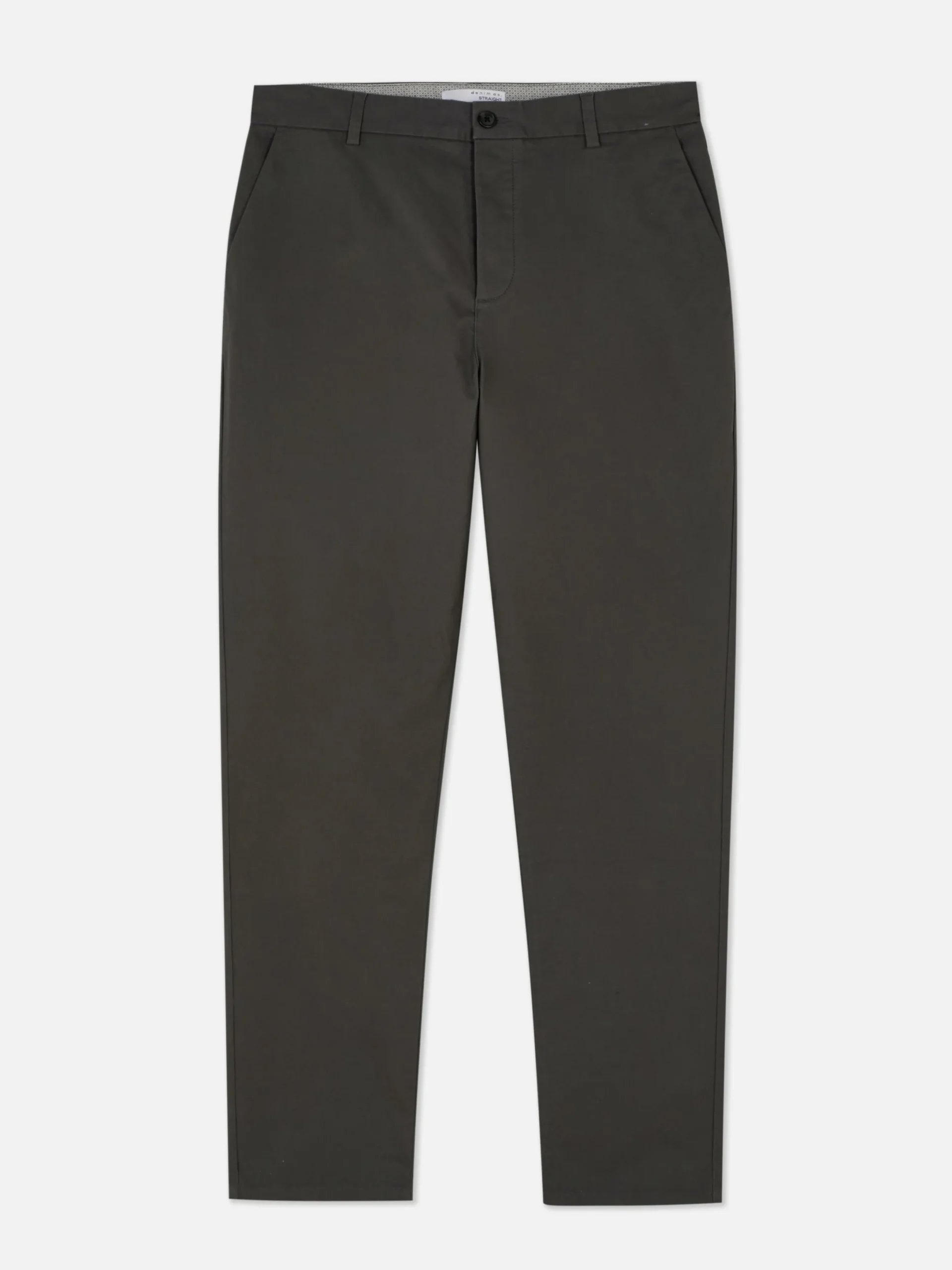 Hombre Primark Pantalón|Pantalón Chino Elástico De Pernera Recta