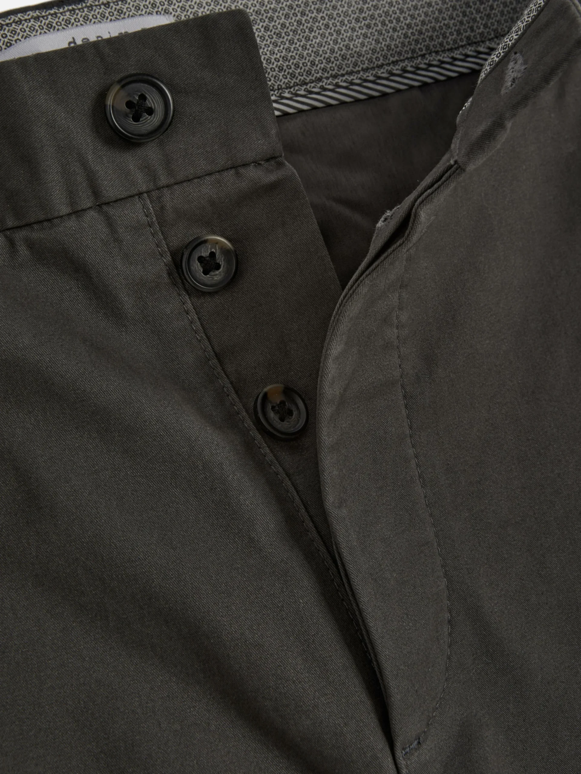 Hombre Primark Pantalón|Pantalón Chino Elástico De Pernera Recta