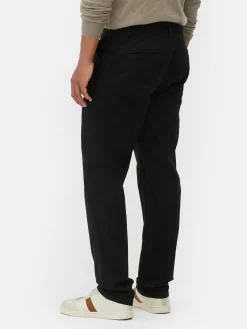 Hombre Primark Pantalón|Pantalón Chino Elástico De Pernera Recta