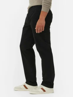 Hombre Primark Pantalón|Pantalón Chino Elástico De Pernera Recta