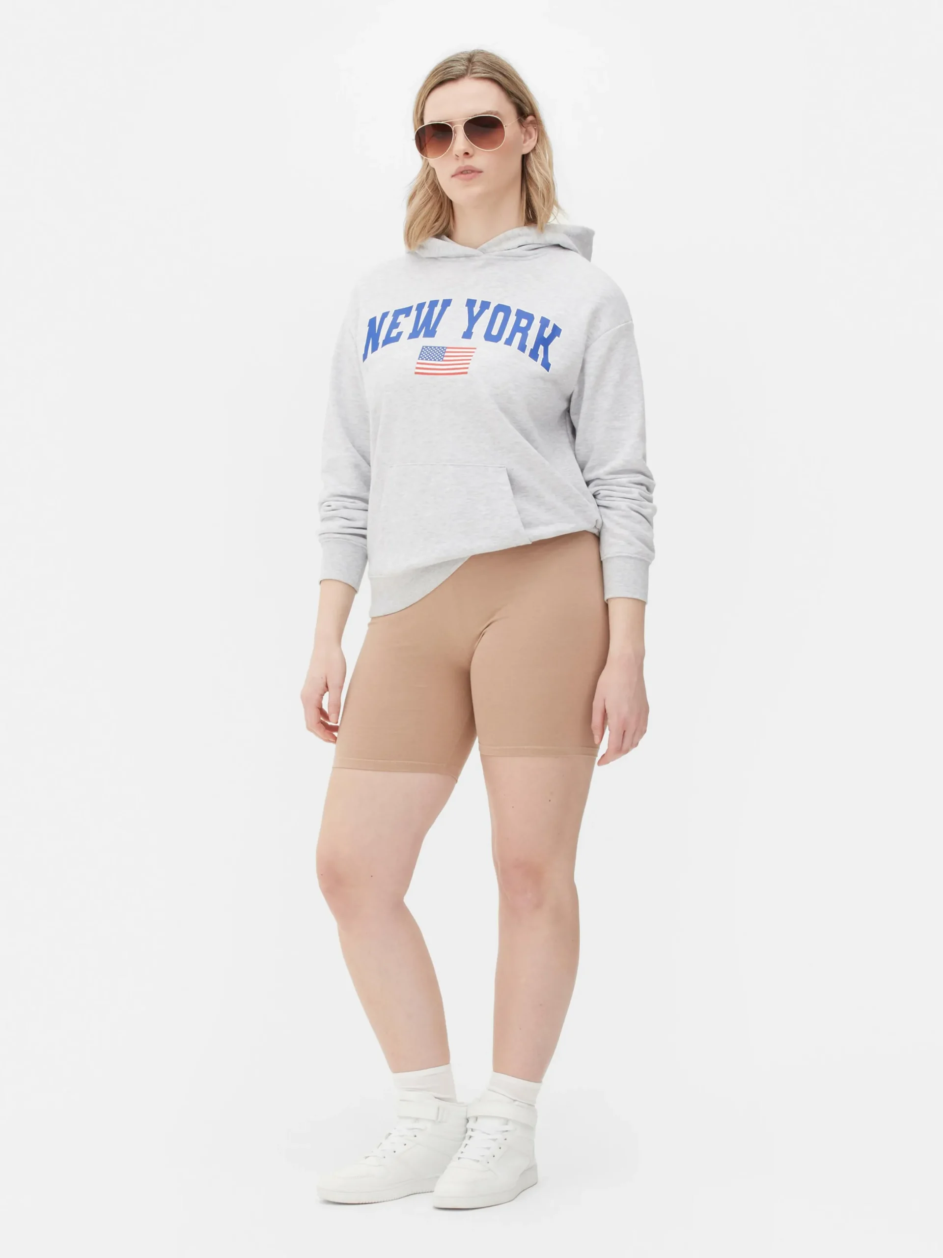 Mujer Primark Pantalones Cortos|Pantalón Corto De Algodón De Ciclista