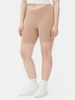 Mujer Primark Pantalones Cortos|Pantalón Corto De Algodón De Ciclista