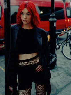 Mujer Primark Pantalones Cortos|Pantalón Corto De Microfibra De Rita Ora