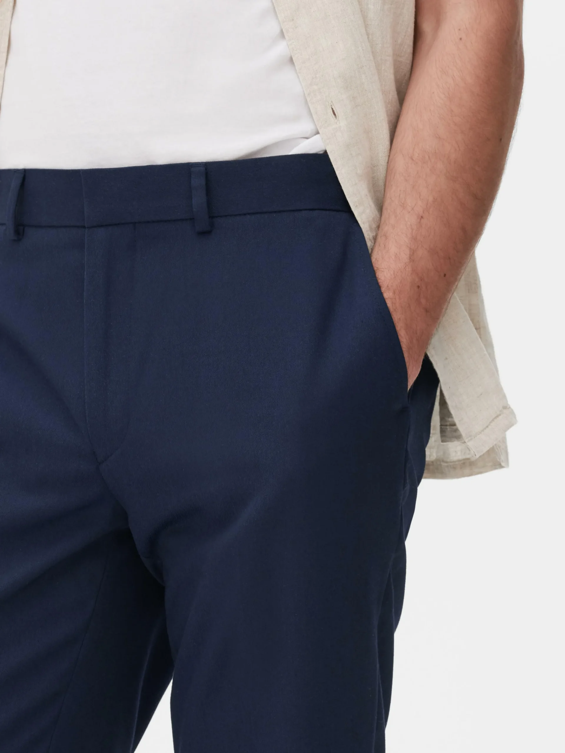 Hombre Primark Pantalón|Pantalón De Sarga Formal