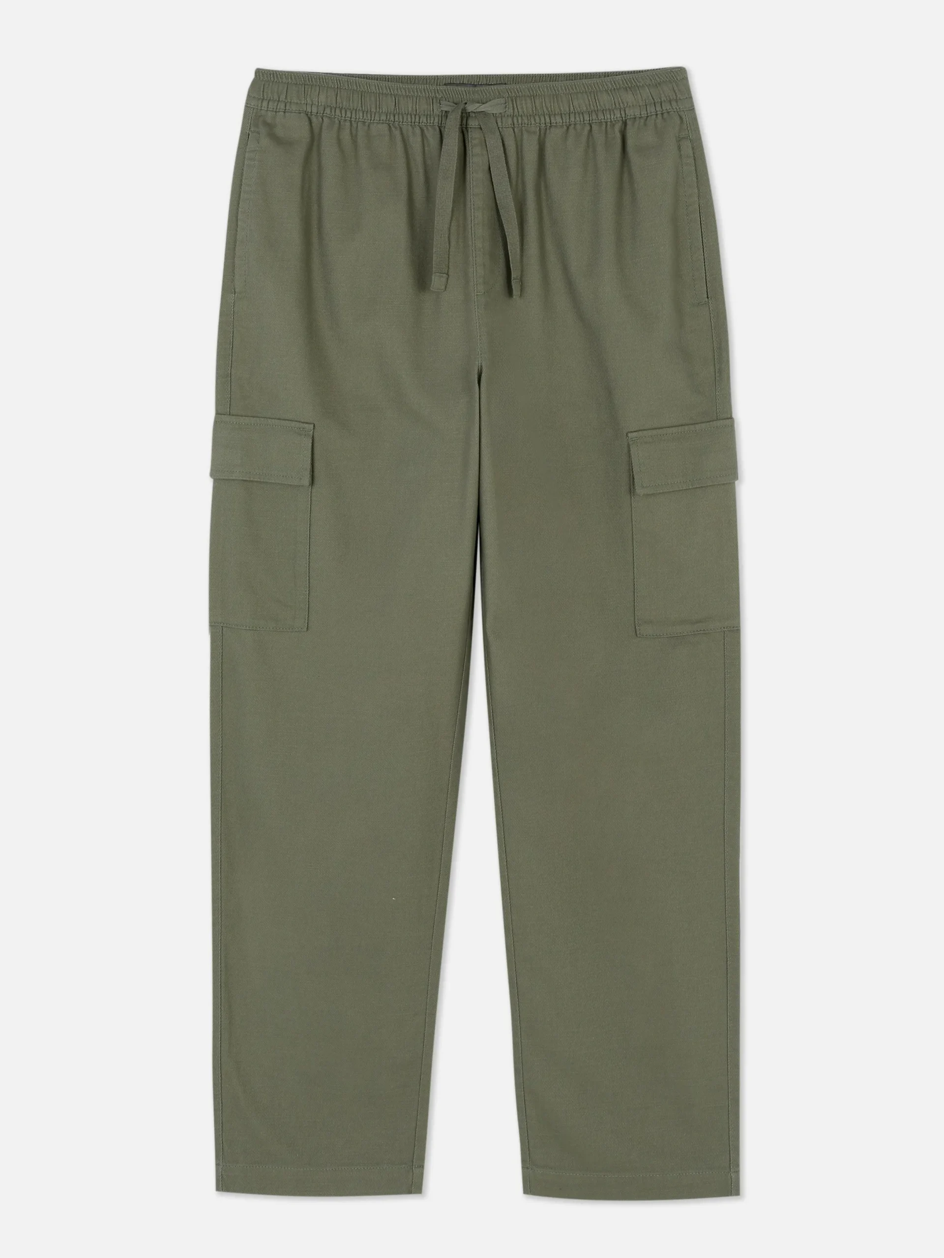 Hombre Primark Pantalón|Pantalones Cargo Con Cordón De Ajuste