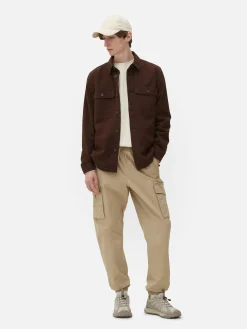Hombre Primark Pantalón|Pantalones Cargo Holgados Con Bajos Elásticos