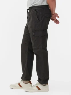Hombre Primark Pantalón|Pantalones Cargo Holgados Con Bajos Elásticos