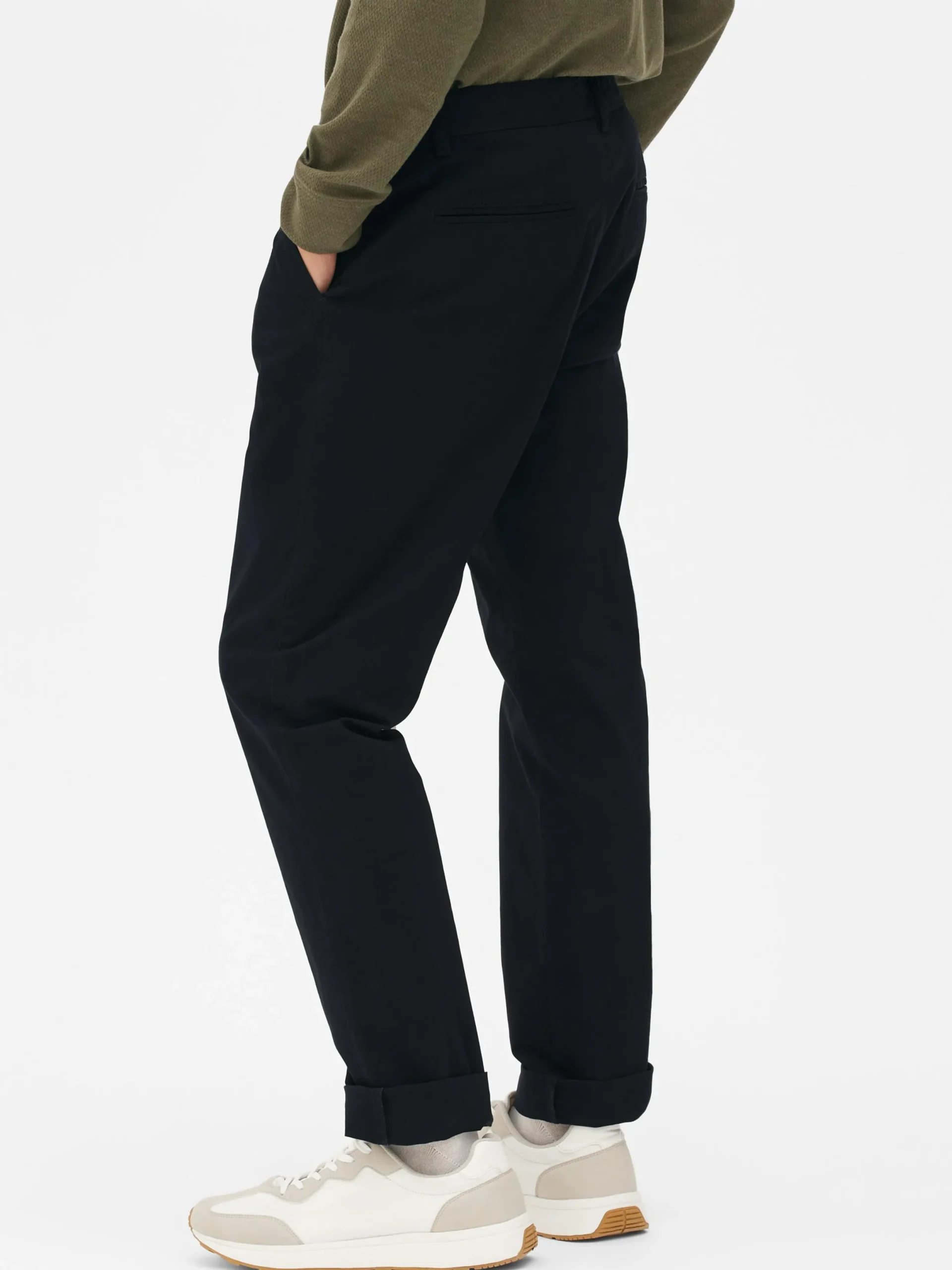 Hombre Primark Pantalón|Pantalones Chinos De Corte Entallado