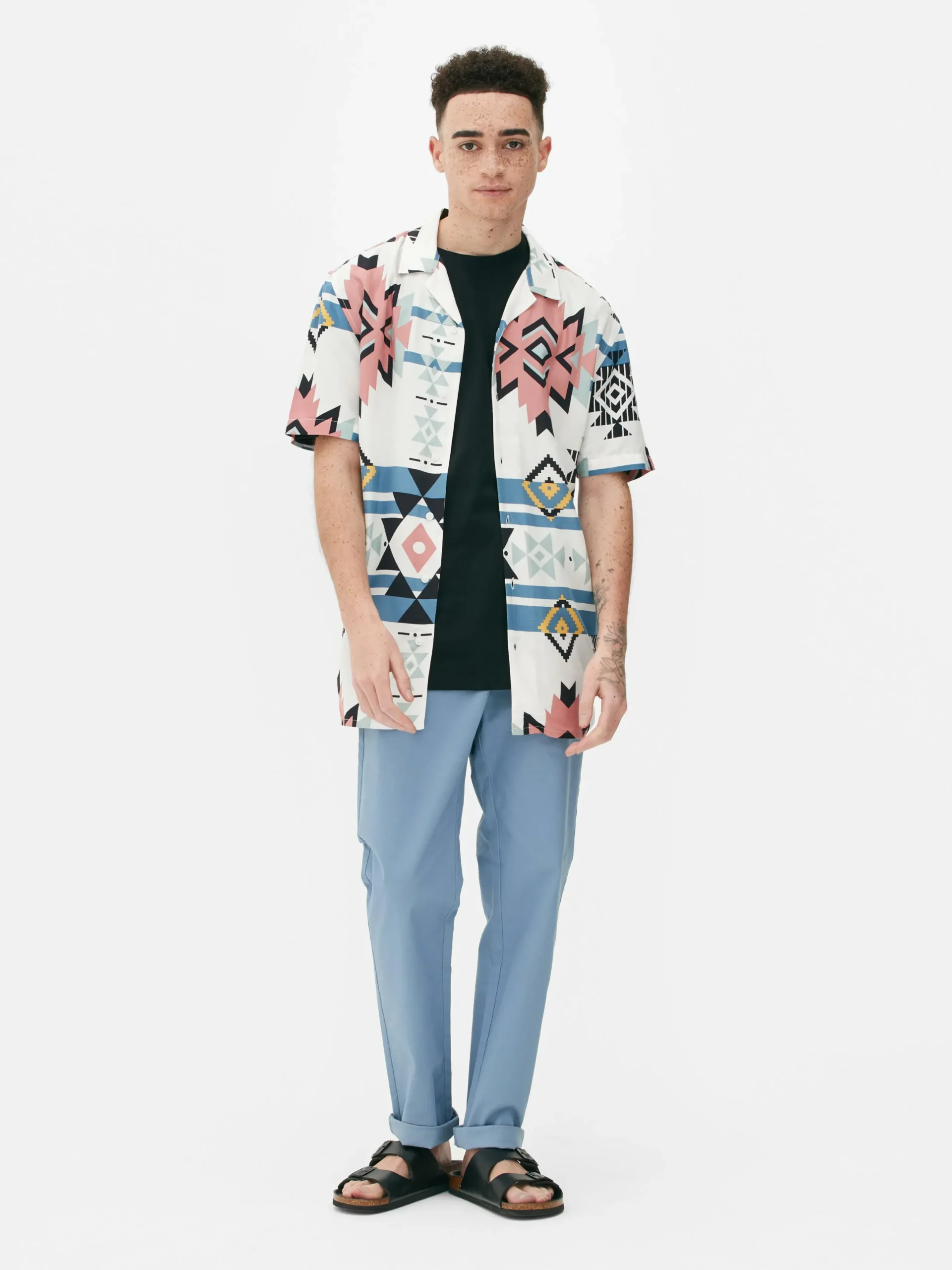 Hombre Primark Pantalón|Pantalones Chinos De Corte Entallado Elásticos