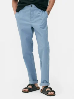 Hombre Primark Pantalón|Pantalones Chinos De Corte Entallado Elásticos