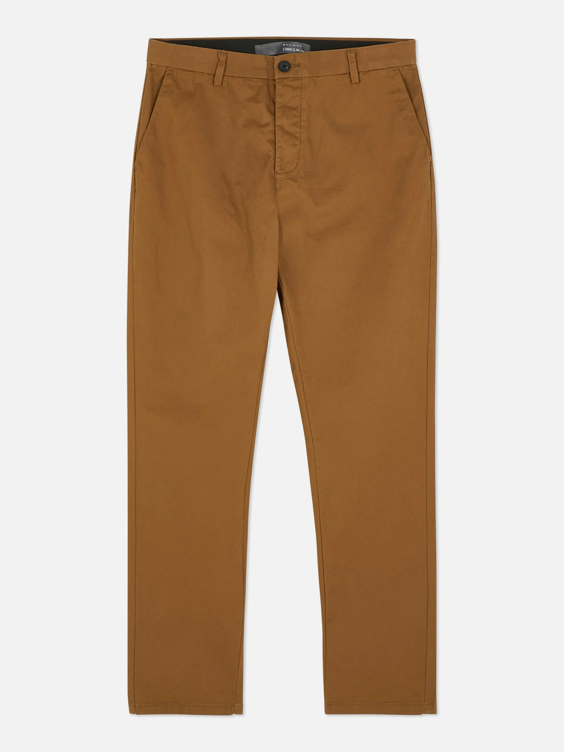 Hombre Primark Pantalón|Pantalones Chinos De Corte Entallado Elásticos
