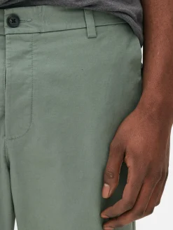 Hombre Primark Pantalón|Pantalones Chinos De Corte Entallado Elásticos