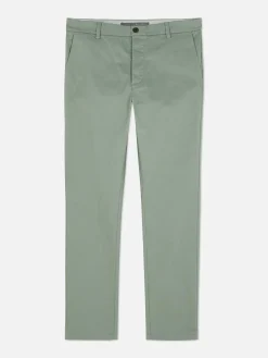Hombre Primark Pantalón|Pantalones Chinos De Corte Entallado Elásticos