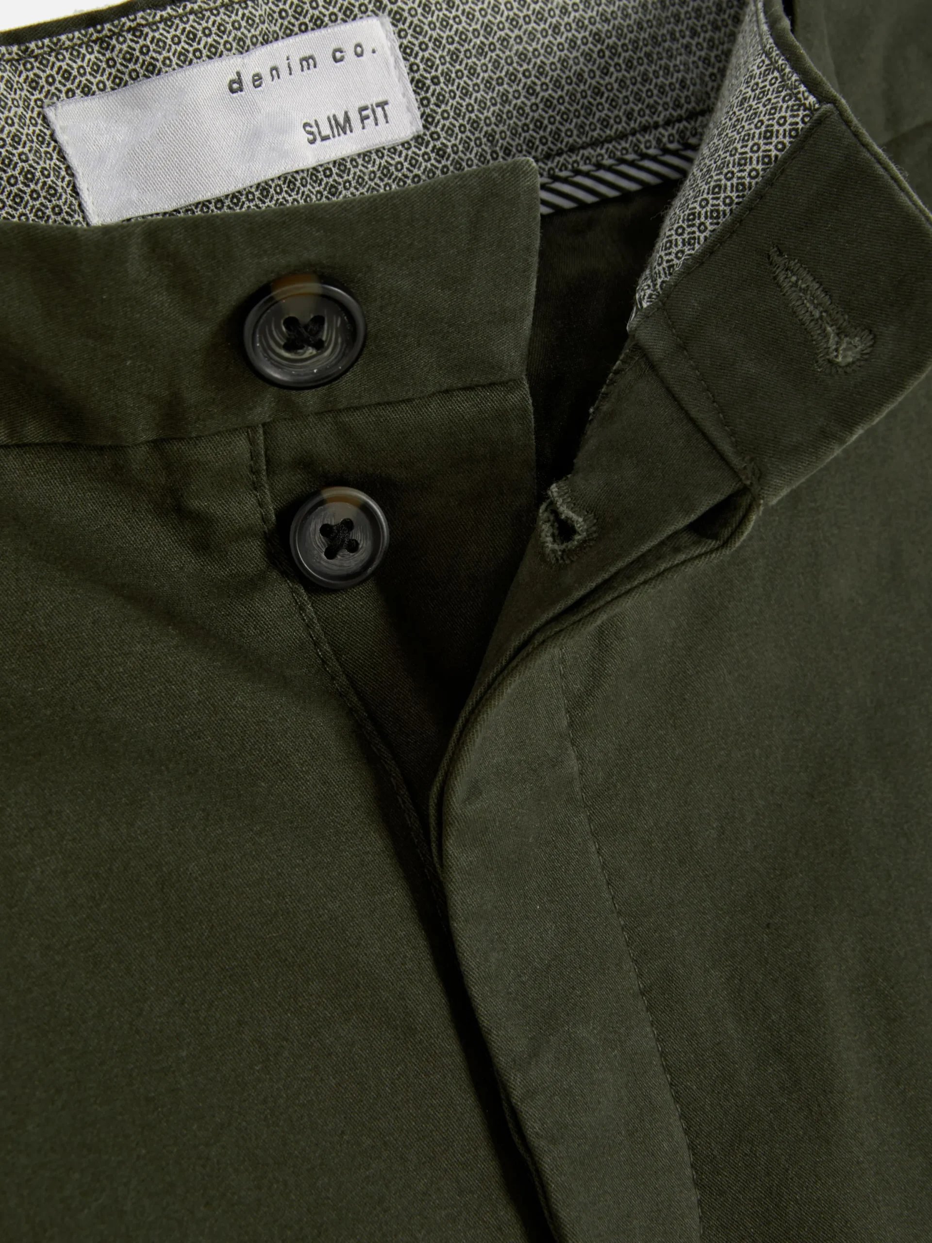 Hombre Primark Pantalón|Pantalones Chinos Elásticos De Corte Entallado