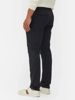Hombre Primark Pantalón|Pantalones Chinos Elásticos De Corte Entallado