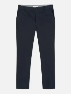 Hombre Primark Pantalón|Pantalones Chinos Elásticos De Corte Entallado