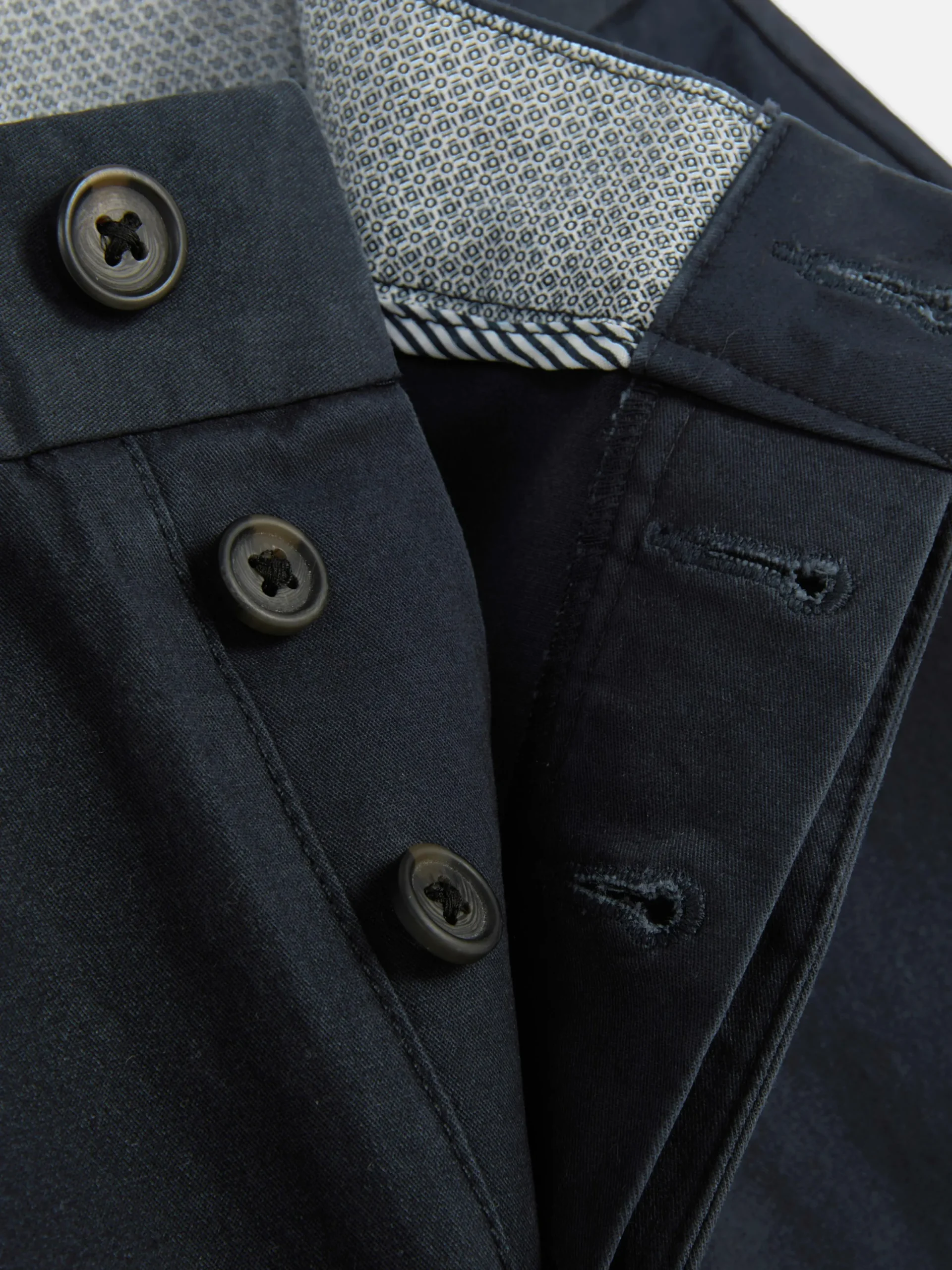 Hombre Primark Pantalón|Pantalones Chinos Elásticos De Corte Entallado