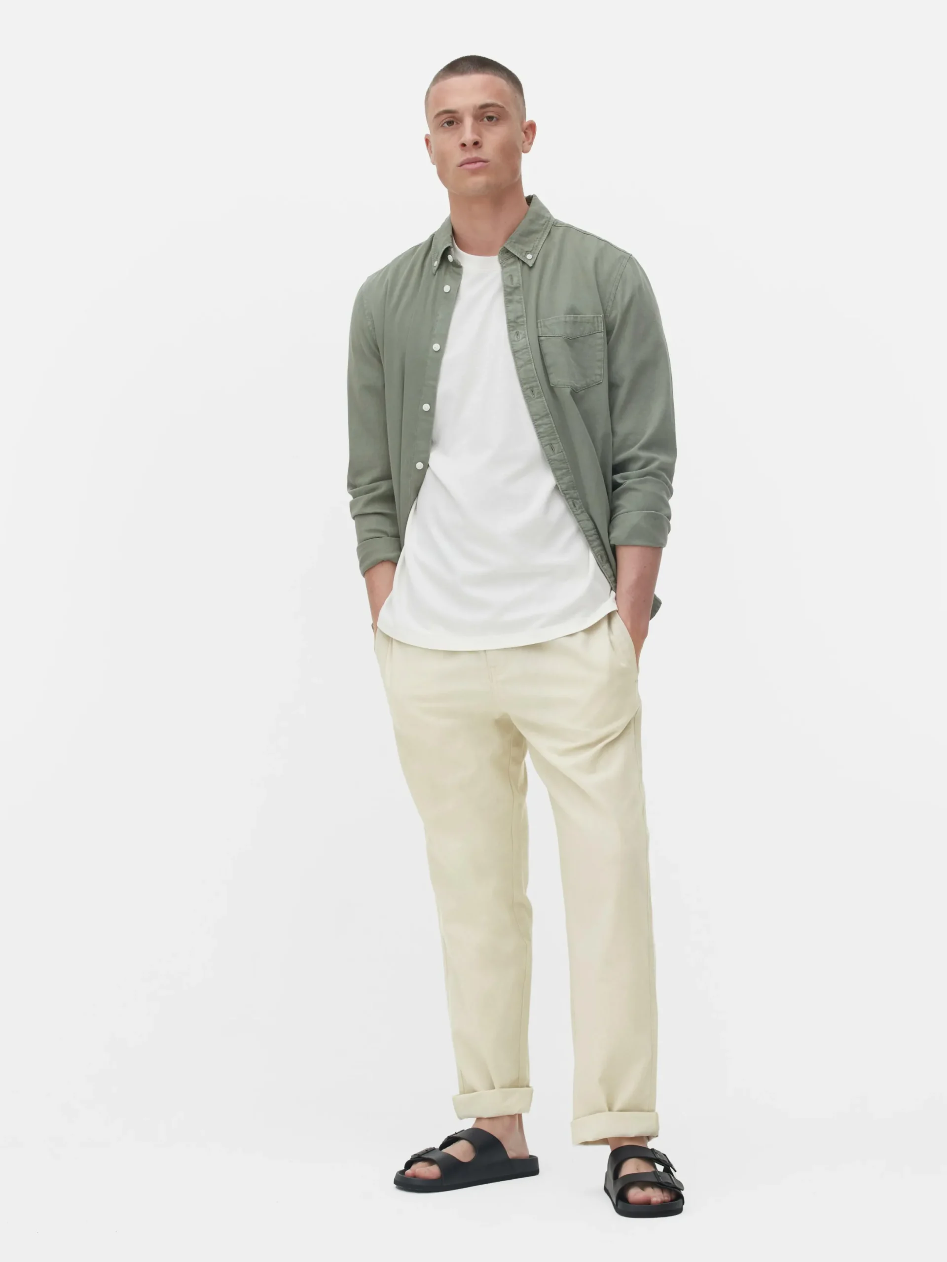 Hombre Primark Pantalón|Pantalones Con Cinturilla Elástica