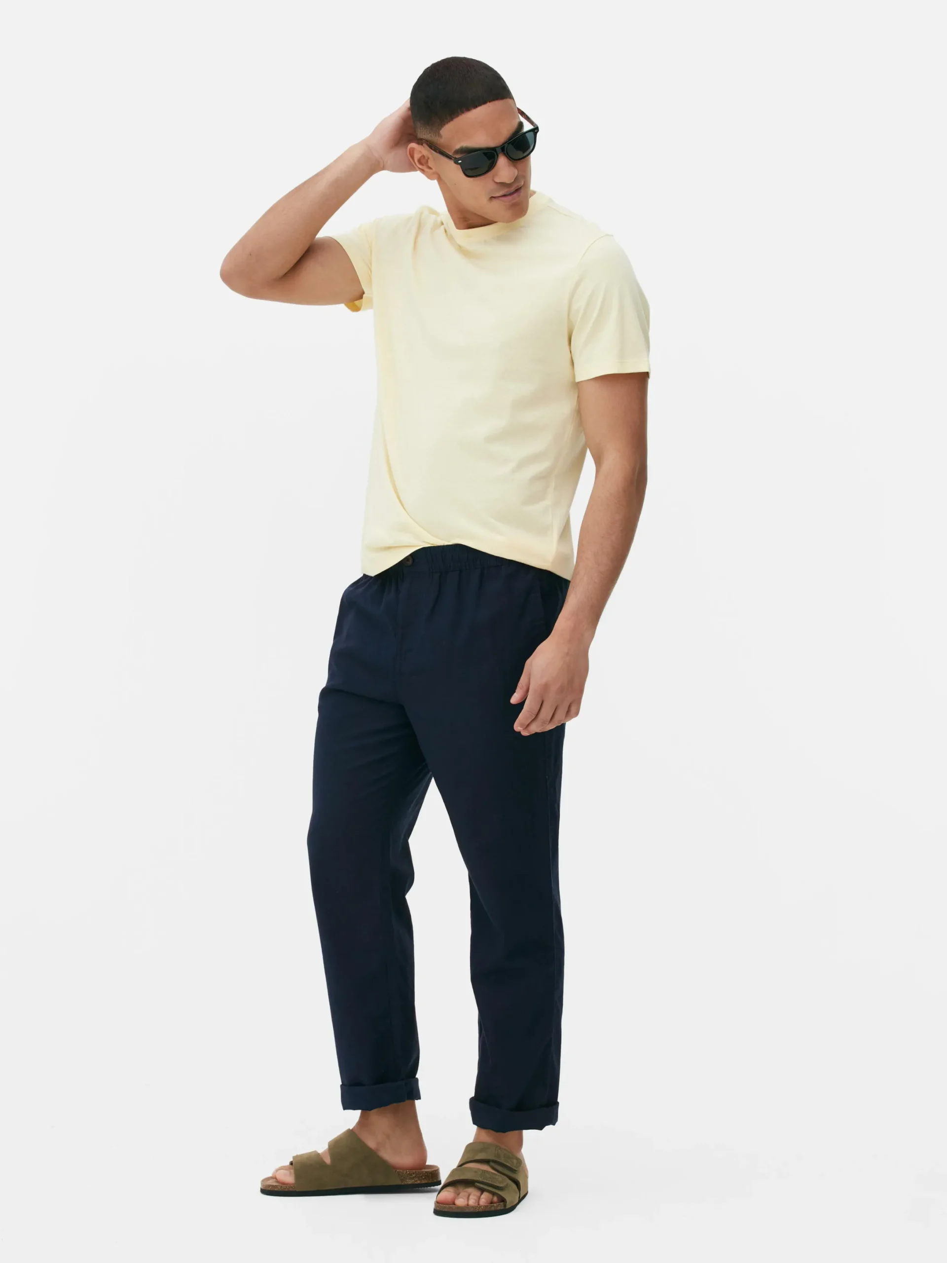 Hombre Primark Pantalón|Pantalones Con Cinturilla Elástica