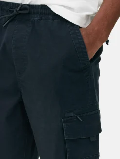 Hombre Primark Pantalones Cortos|Pantalones Cortos Cargo Con Cordón De Ajuste