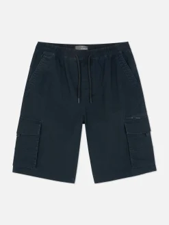 Hombre Primark Pantalones Cortos|Pantalones Cortos Cargo Con Cordón De Ajuste