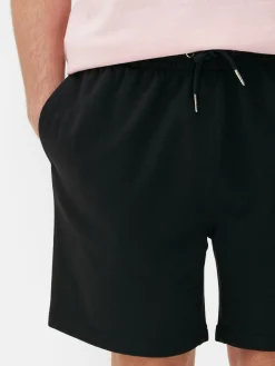 Hombre Primark Pantalones Cortos|Pantalones Cortos De Punto Con Cordón De Ajuste