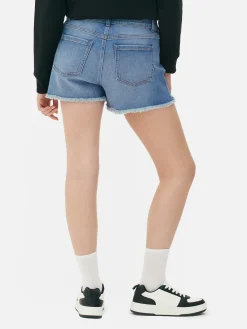 Mujer Primark Pantalones Cortos|Pantalones Cortos Vaqueros Deshilachados
