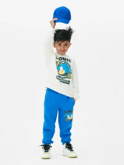 Niños Primark Pantalones De Chándal|Pantalones De Chándal Con Cordón De Ajuste De Sonic El Erizo