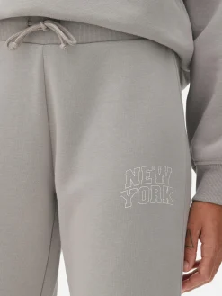 Mujer Primark Pantalones De Chándal|Pantalones De Chándal Pitillo Con Estampado Gráfico