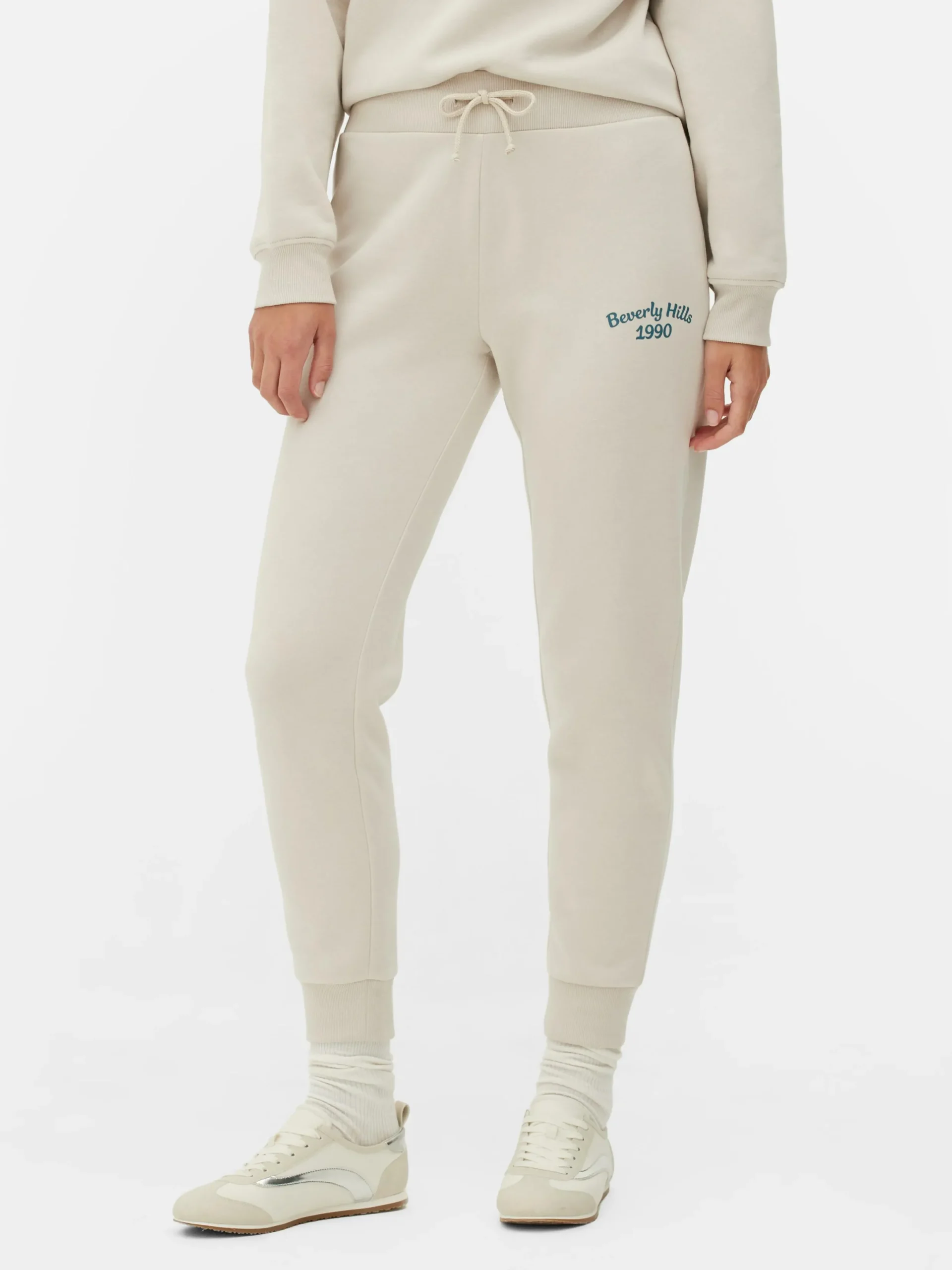 Mujer Primark Pantalones De Chándal|Pantalones De Chándal Pitillo Con Estampado Gráfico