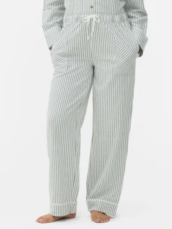 Mujer Primark Pantalones De Pijama|Pantalones De Pijama A Rayas De Pernera Recta