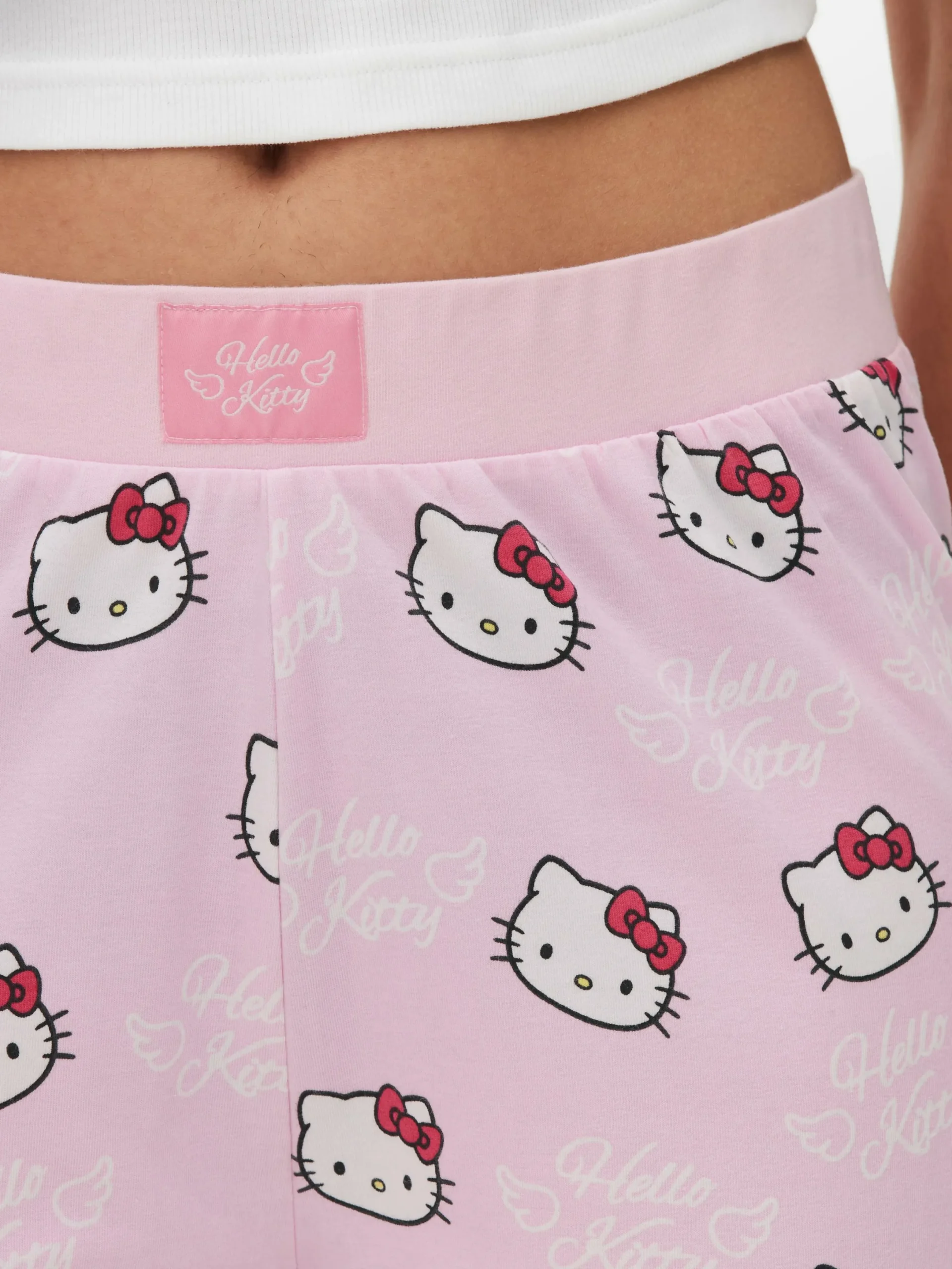 Mujer Primark Pantalones De Pijama|Pantalones De Pijama Anchos De Hello Kitty